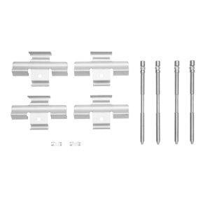 Lexus RC F Disc Brake Hardware Kit - Front - R1 Concepts - `10-`25